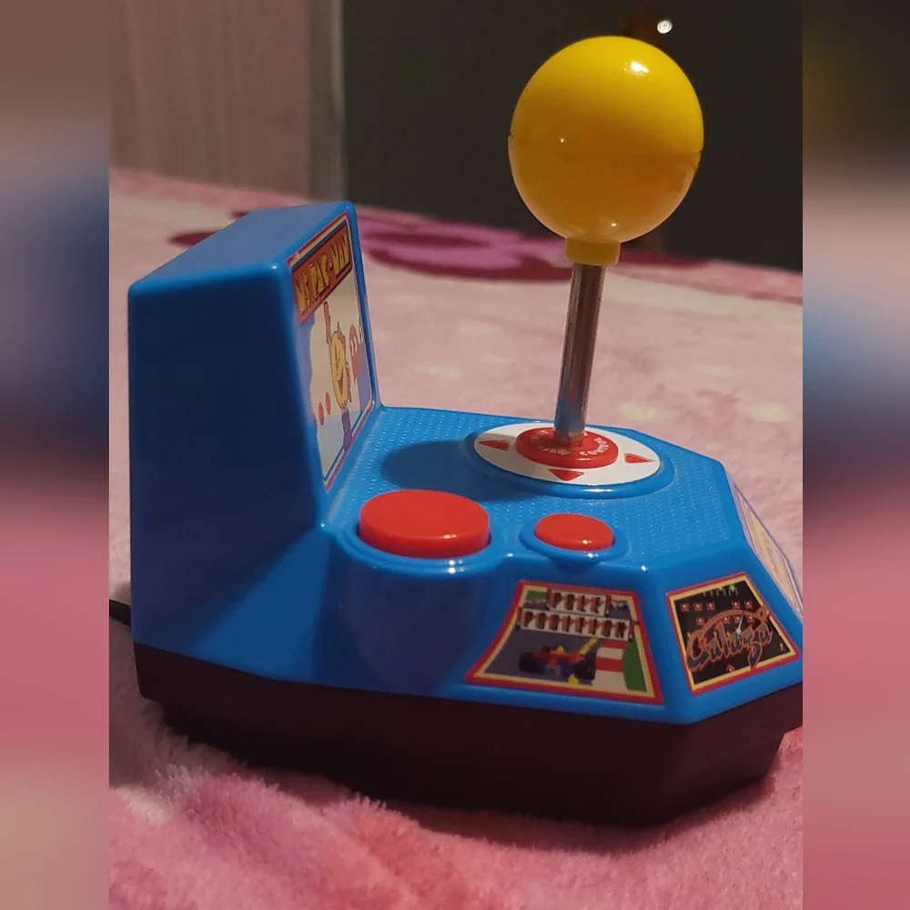 The Limited Blue and Yellow Arcade Console